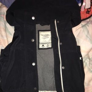 Abercrombie water resistant wind breaker jacket